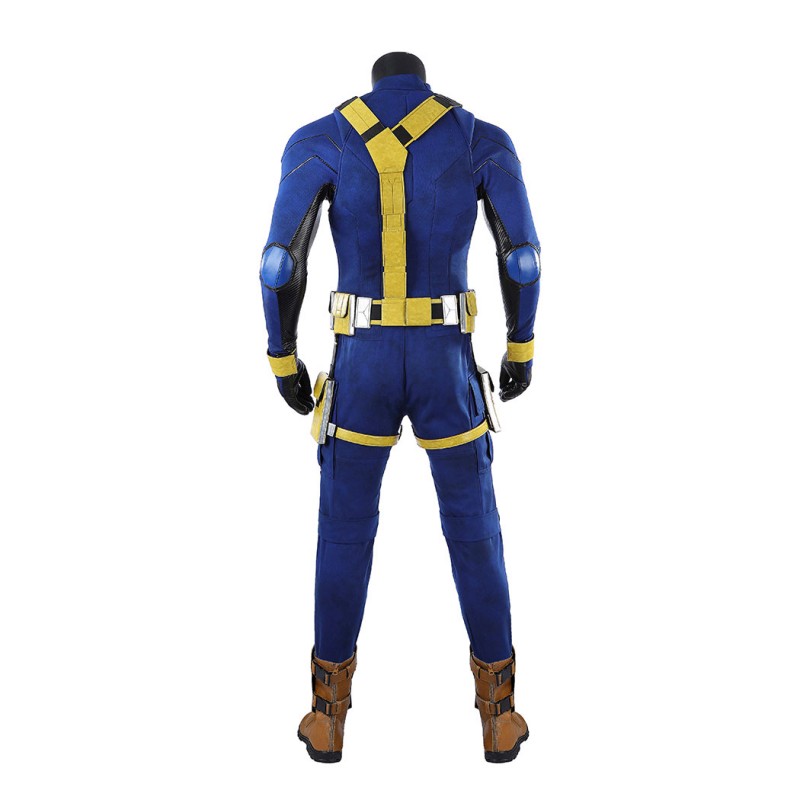 Avengers Doomsday Cyclops Costume Scott Summers X-Men Cosplay Suit Blue & Yellow Outfit