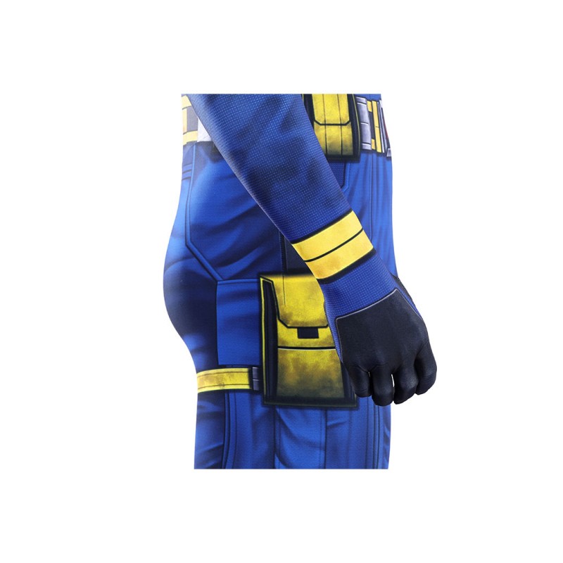 Avengers Doomsday Cyclops Cosplay Costume Scott Summers Polyester Printed Jumpsuit for Men