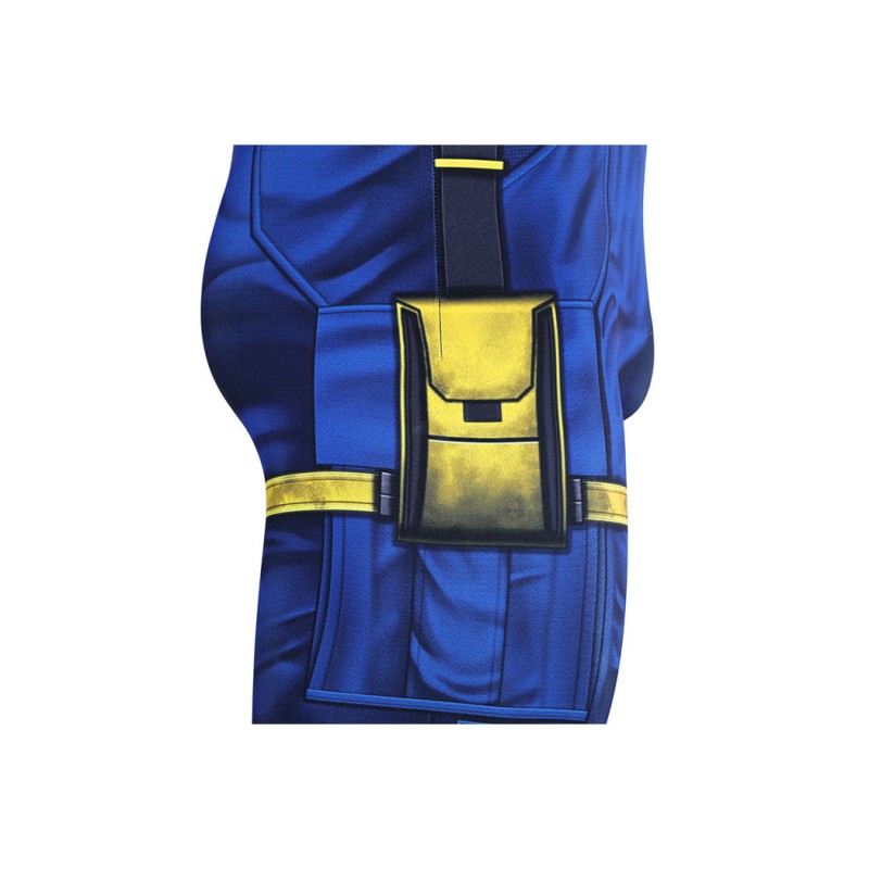 Avengers Doomsday Cyclops Cosplay Costume Scott Summers Polyester Printed Jumpsuit for Men