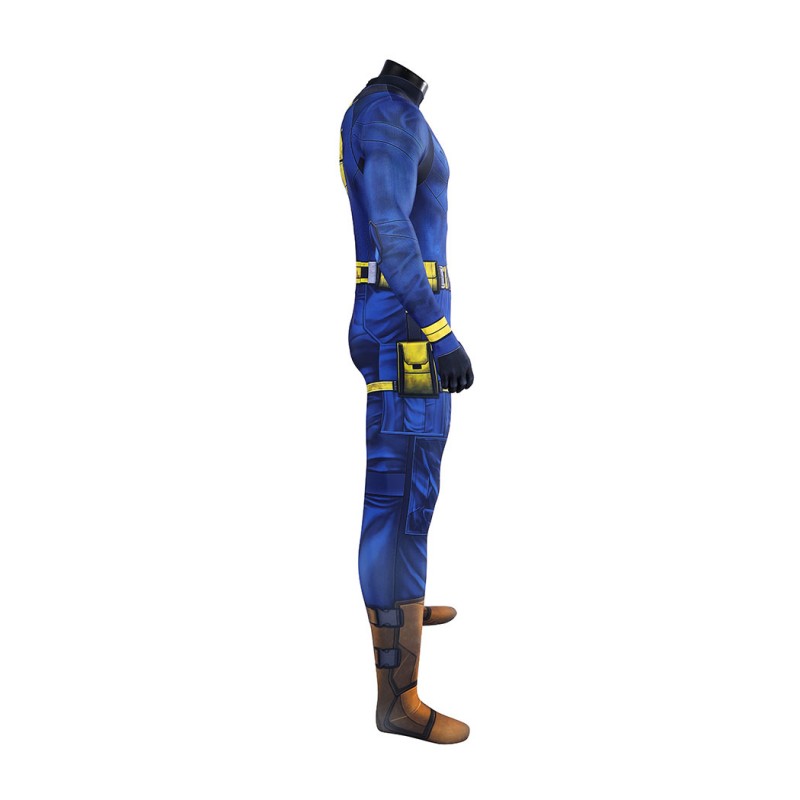 Avengers Doomsday Cyclops Cosplay Costume Scott Summers Polyester Printed Jumpsuit for Men
