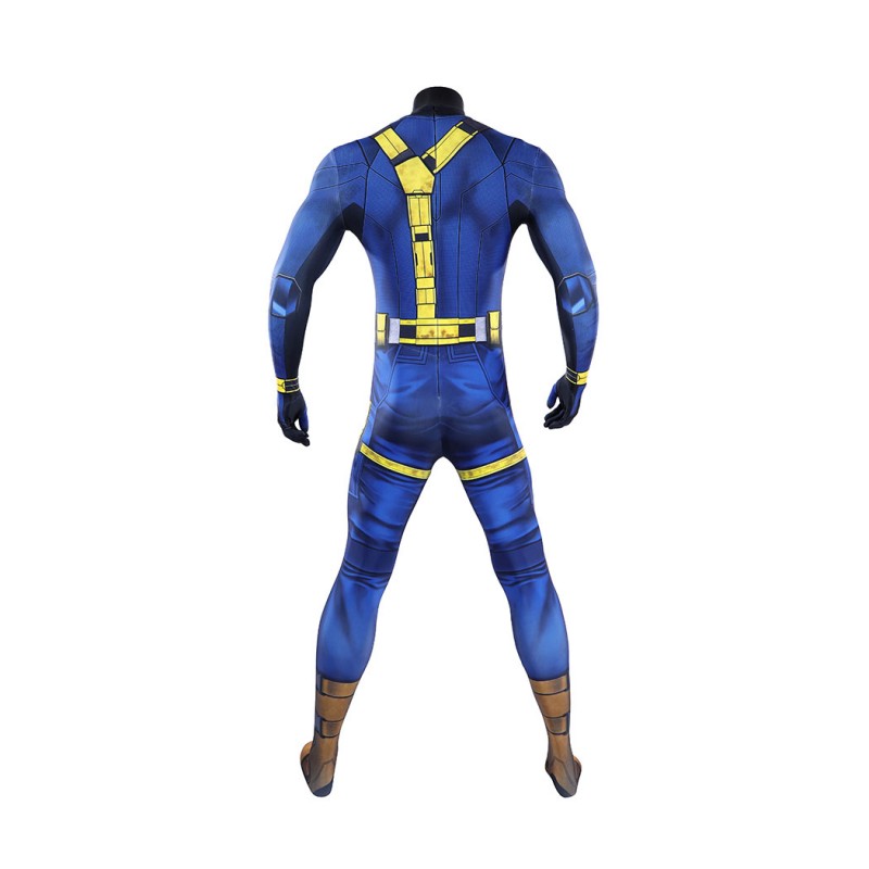 Avengers Doomsday Cyclops Cosplay Costume Scott Summers Polyester Printed Jumpsuit for Men