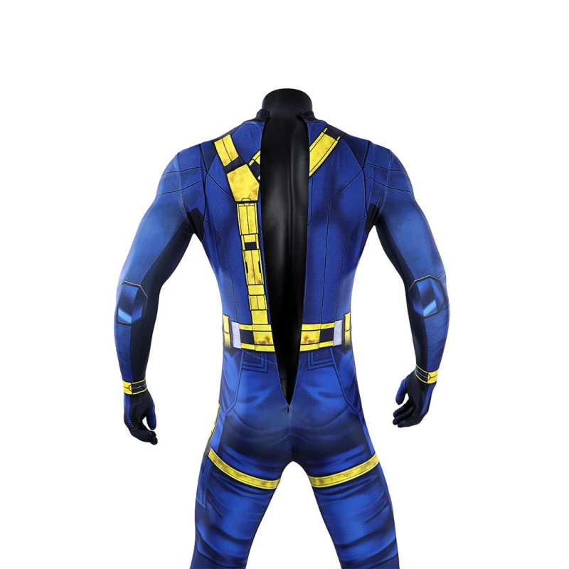 Avengers Doomsday Cyclops Cosplay Costume Scott Summers Polyester Printed Jumpsuit for Men