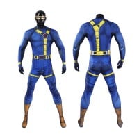 Avengers Doomsday Cyclops Cosplay Costume Scott Summers Polyester Printed Jumpsuit for Men
