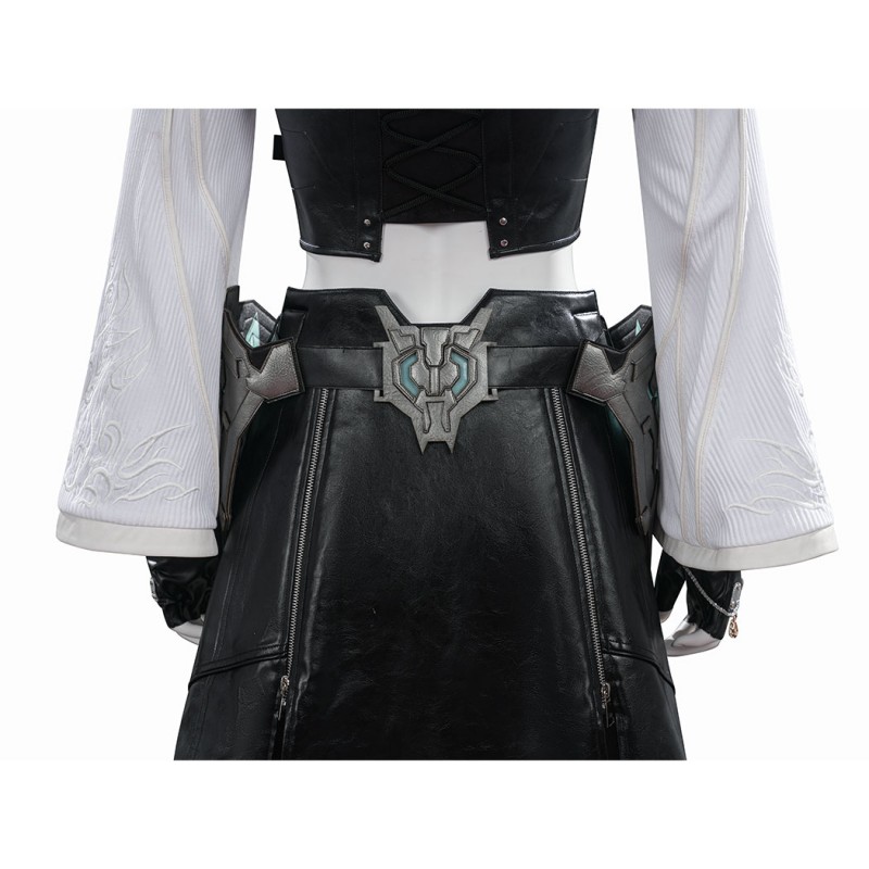 Tifa Lockhart Black Mage Cosplay Costume Final Fantasy 7 Women Halloween Outfit