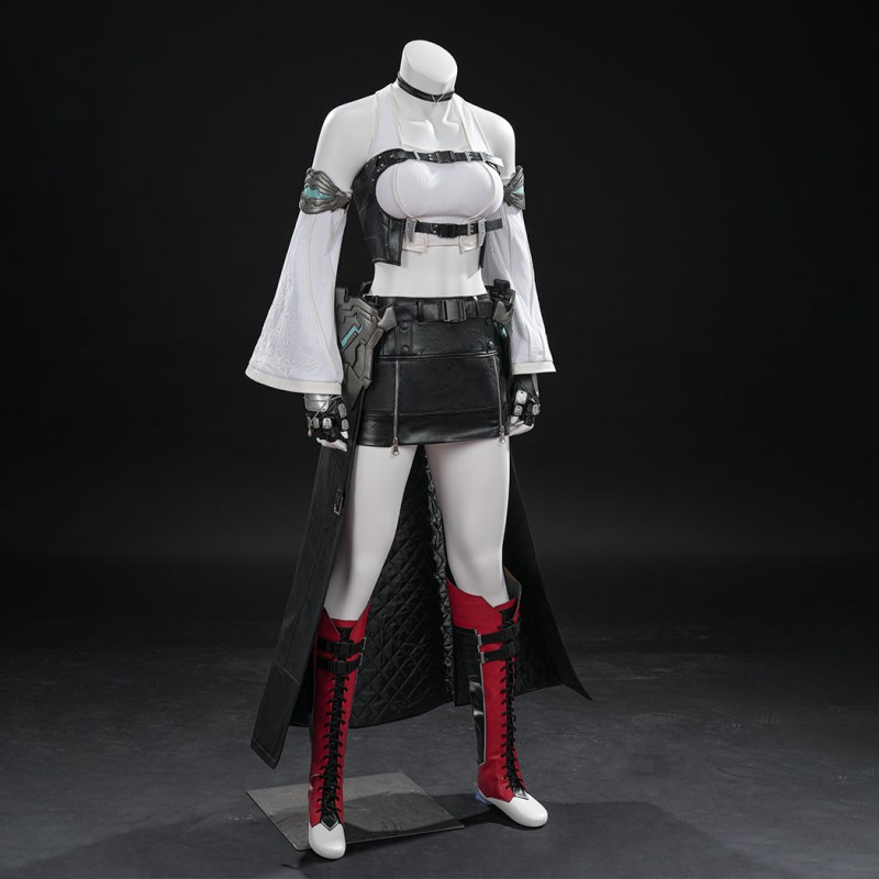 Tifa Lockhart Black Mage Cosplay Costume Final Fantasy 7 Women Halloween Outfit