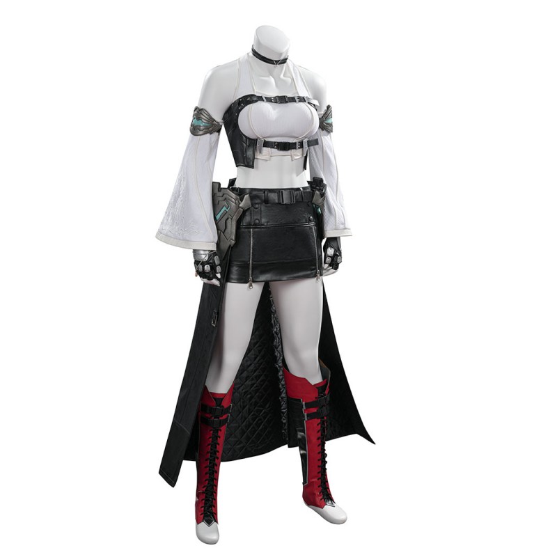 Tifa Lockhart Black Mage Cosplay Costume Final Fantasy 7 Women Halloween Outfit