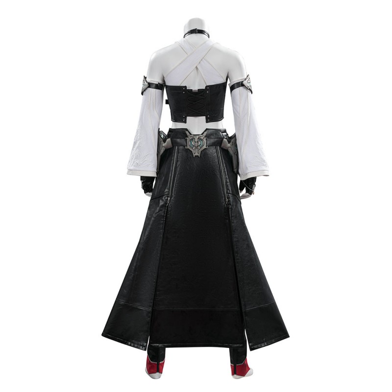 Tifa Lockhart Black Mage Cosplay Costume Final Fantasy 7 Women Halloween Outfit