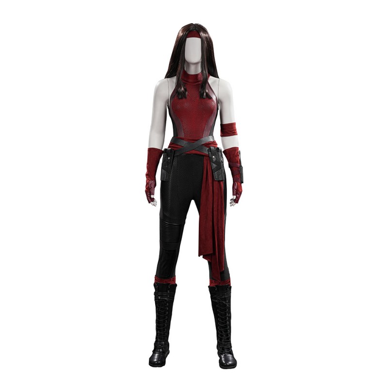Elektra Costume Daredevil Born Again Season 3 Cosplay Suit Women Halloween Outfit