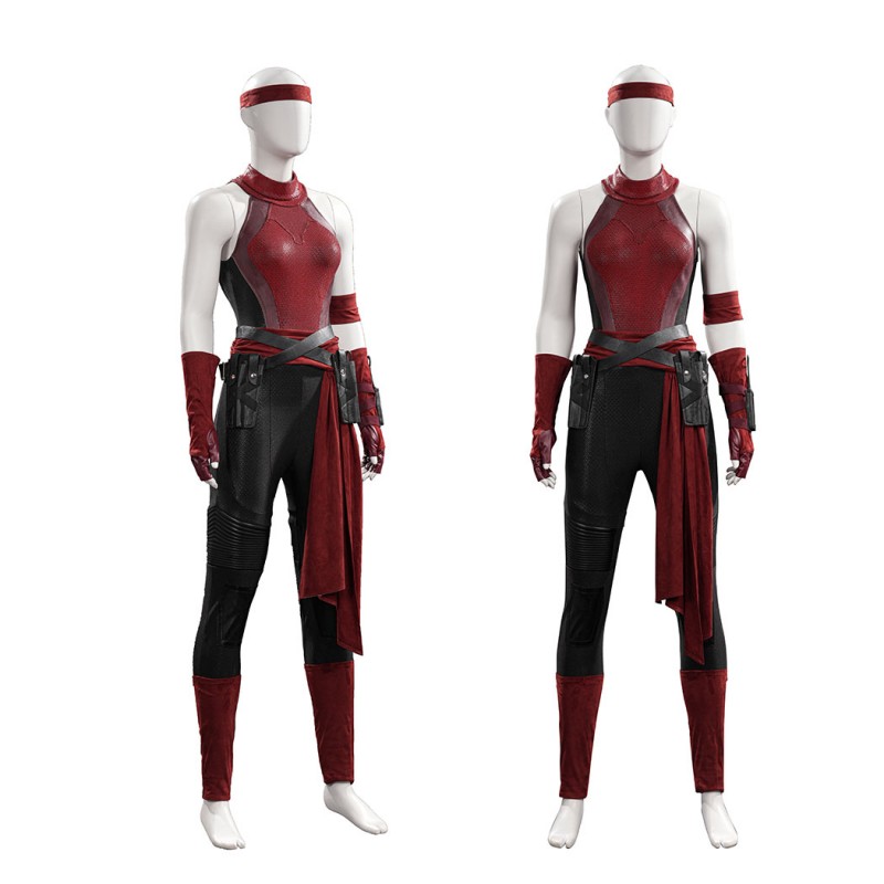 Elektra Costume Daredevil Born Again Season 3 Cosplay Suit Women Halloween Outfit