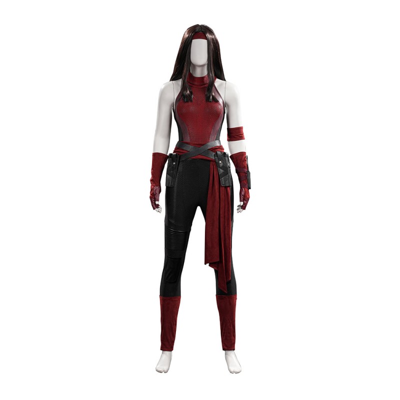 Elektra Costume Daredevil Born Again Season 3 Cosplay Suit Women Halloween Outfit