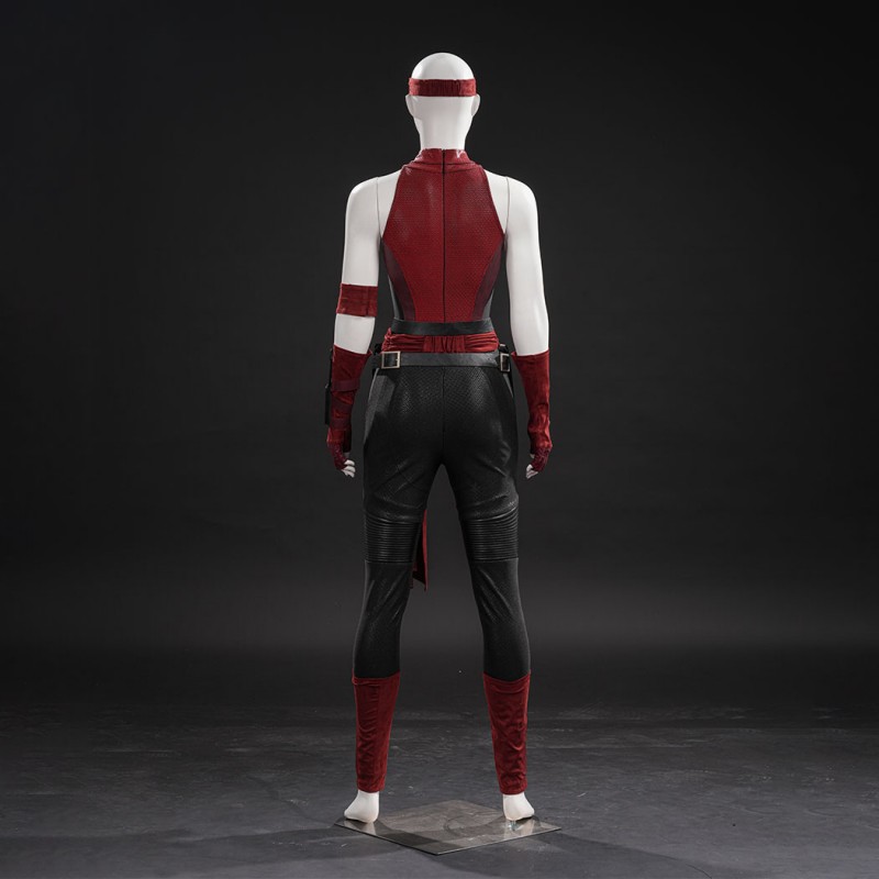 Daredevil Born Again Season 3 Elektra Cosplay Costume for Women Superhero Halloween Outfit
