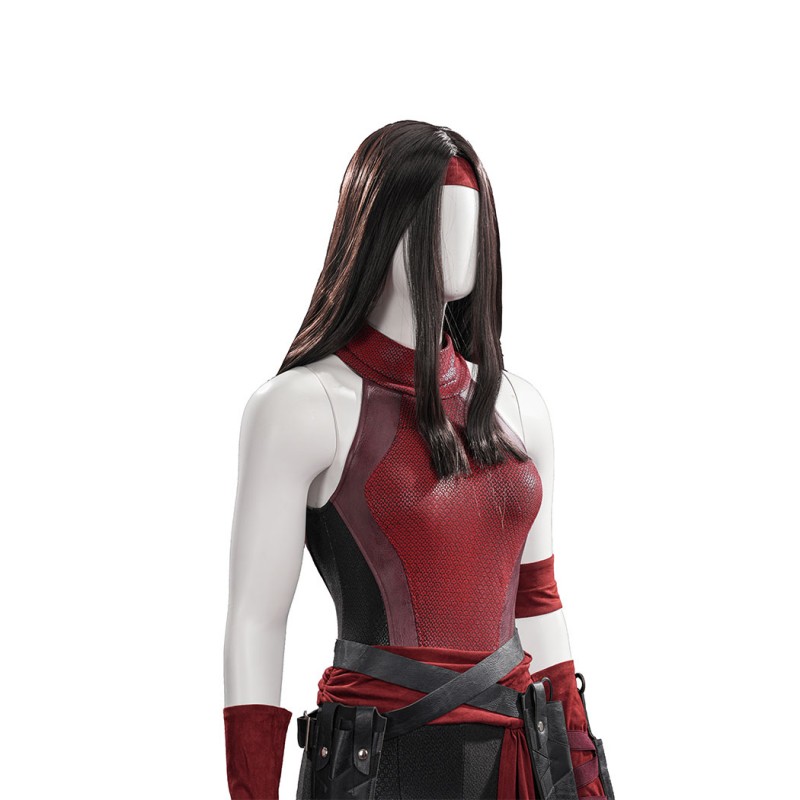 Daredevil Born Again Season 3 Elektra Cosplay Costume for Women Superhero Halloween Outfit