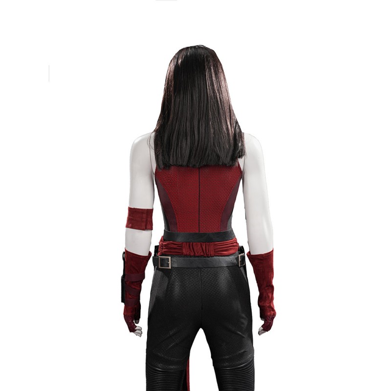 Daredevil Born Again Season 3 Elektra Cosplay Costume for Women Superhero Halloween Outfit