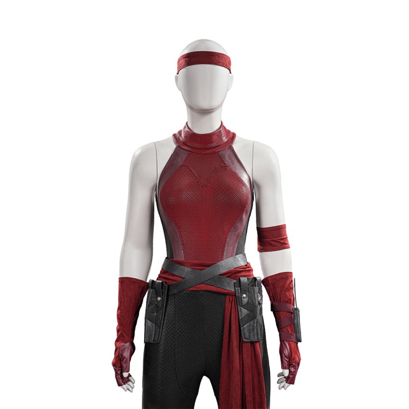 Daredevil Born Again Season 3 Elektra Cosplay Costume for Women Superhero Halloween Outfit