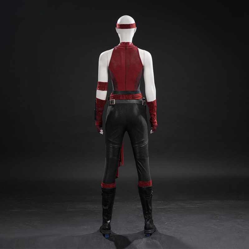 Daredevil Born Again Season 3 Elektra Cosplay Costume for Women Superhero Halloween Outfit