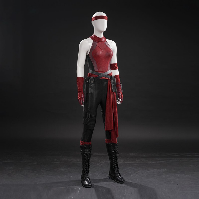 Daredevil Born Again Season 3 Elektra Cosplay Costume for Women Superhero Halloween Outfit