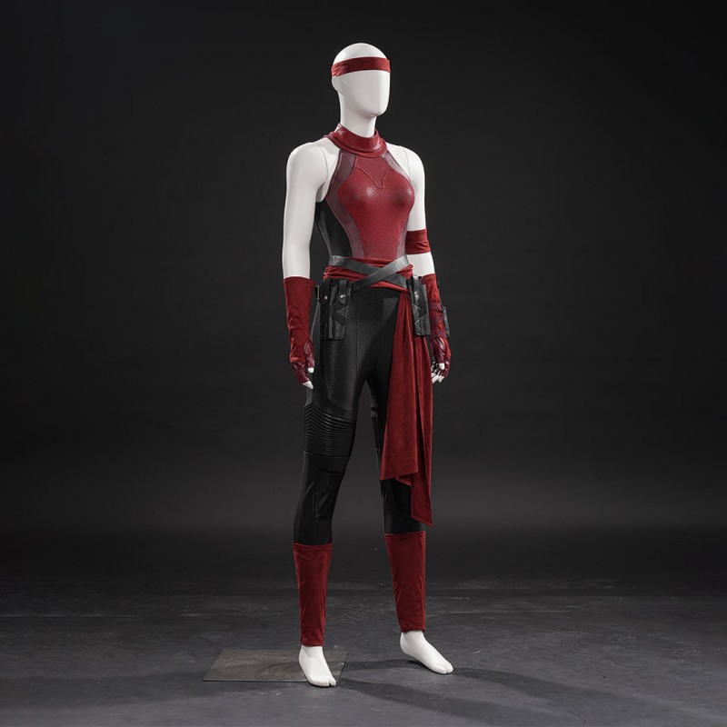 Daredevil Born Again Season 3 Elektra Cosplay Costume for Women Superhero Halloween Outfit