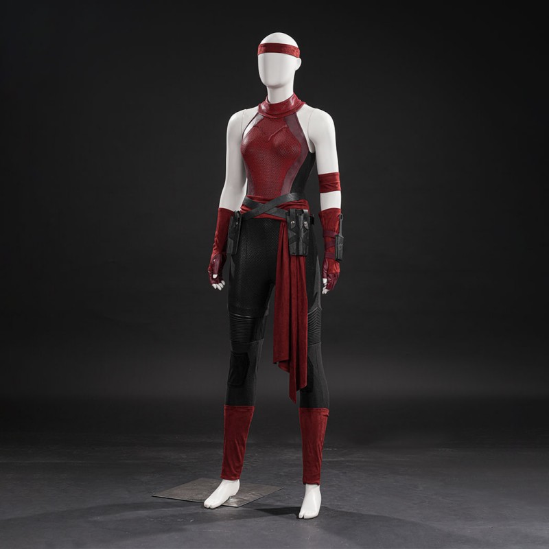 Daredevil Born Again Season 3 Elektra Cosplay Costume for Women Superhero Halloween Outfit