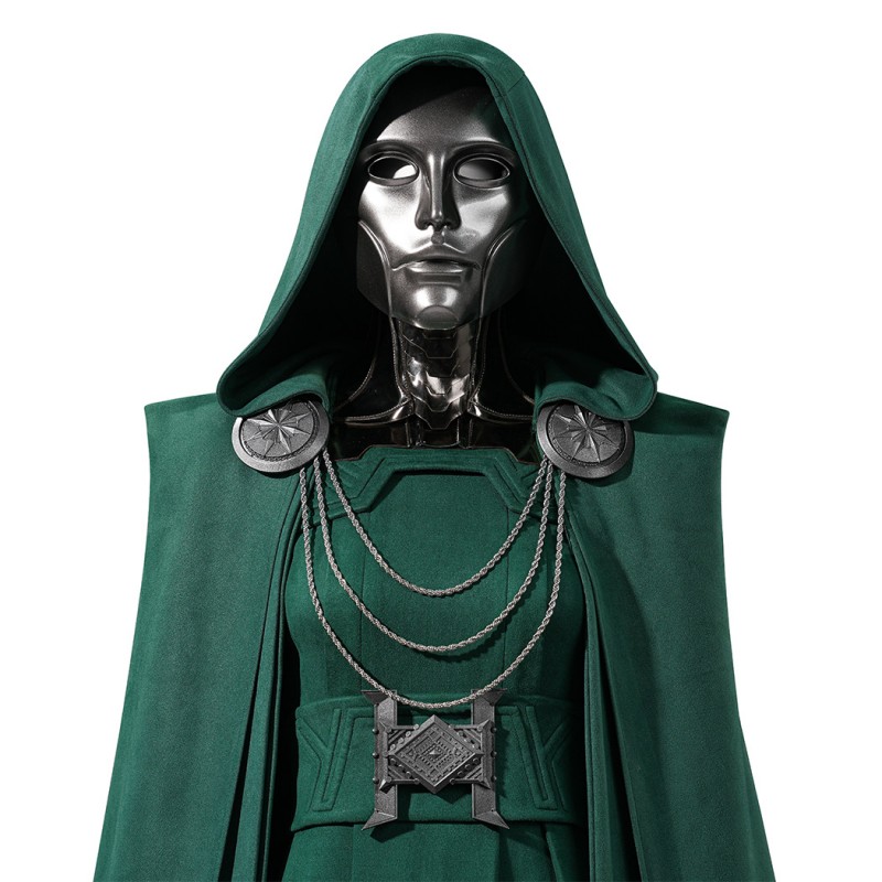 Avengers Doomsday Latverian Witch Costume Green Cosplay Suit