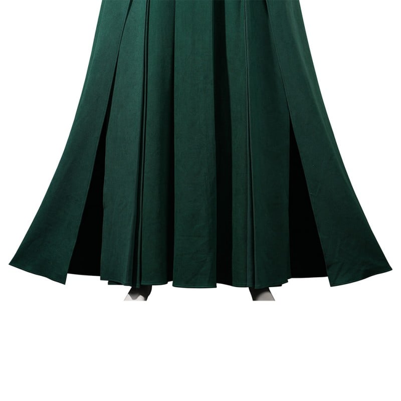 Avengers Doomsday Latverian Witch Costume Green Cosplay Suit