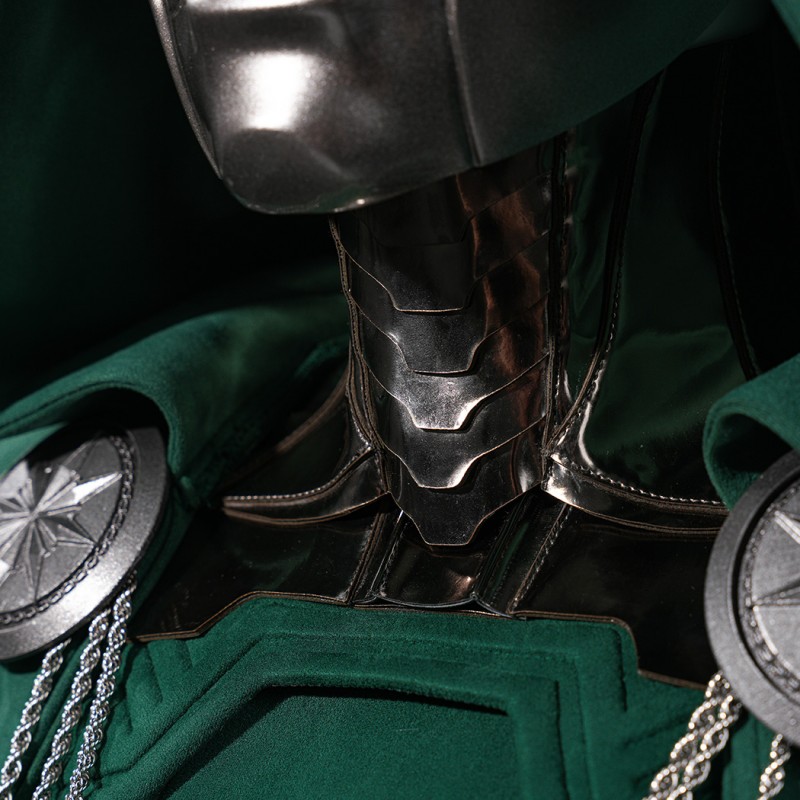 Avengers Doomsday Latverian Witch Costume Green Cosplay Suit