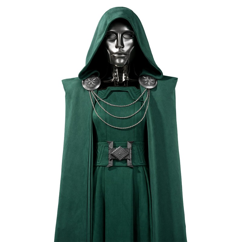 Avengers Doomsday Latverian Witch Costume Green Cosplay Suit