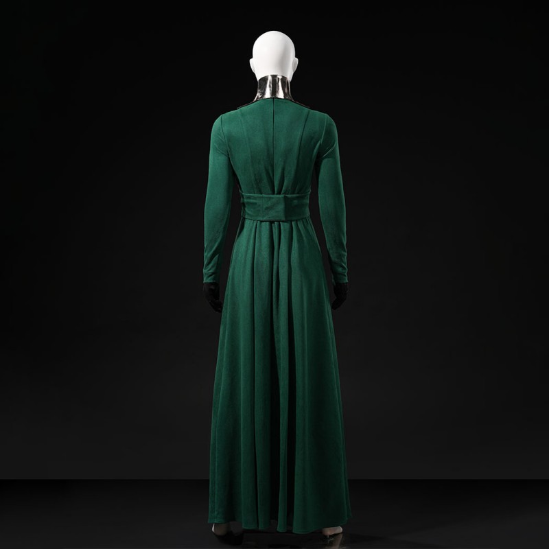 Avengers Doomsday Latverian Witch Costume Green Cosplay Suit