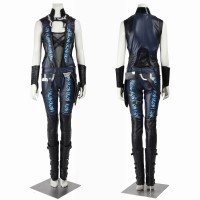 Gamora Halloween Costumes Guardians of the Galaxy Cosplay Suit