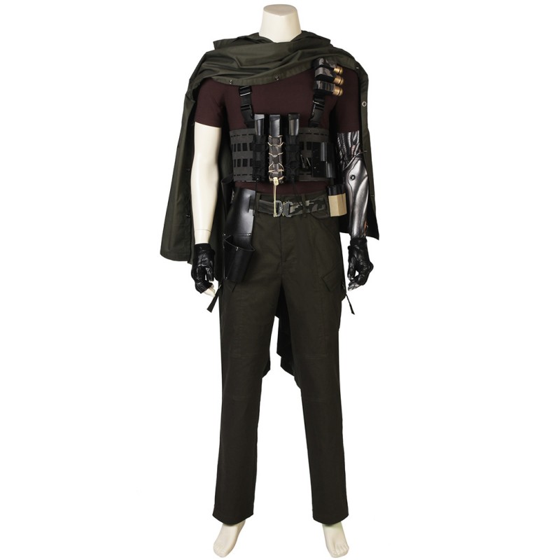 Deadpool 2 Cable Halloween Costumes Nathan Summers Cosplay Suit