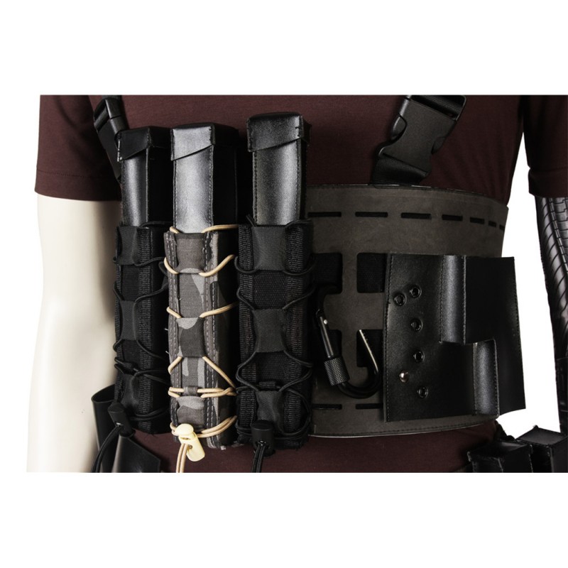 Deadpool 2 Cable Halloween Costumes Nathan Summers Cosplay Suit