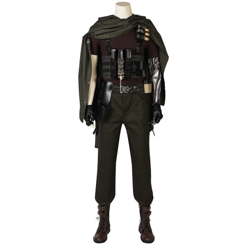 Deadpool 2 Cable Halloween Costumes Nathan Summers Cosplay Suit