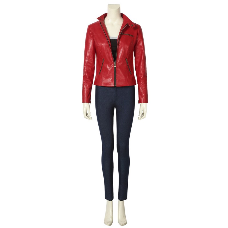 Claire Redfield Halloween Costume Resident Evil 2 Cosplay Suit Women Outfit