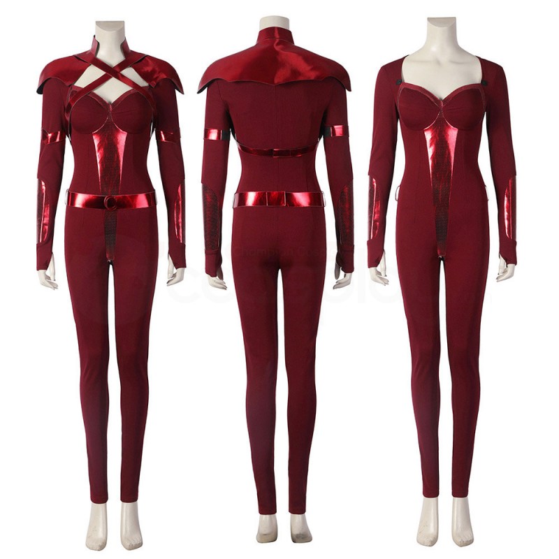 The Boys Season 3 Crimson Countess Cosplay Costumes