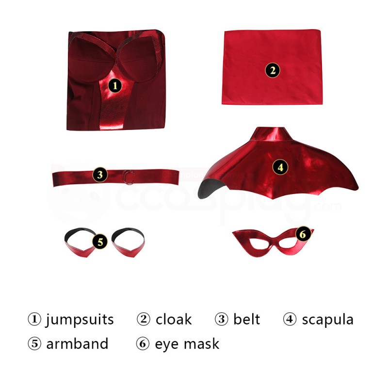 The Boys Season 3 Crimson Countess Cosplay Costumes