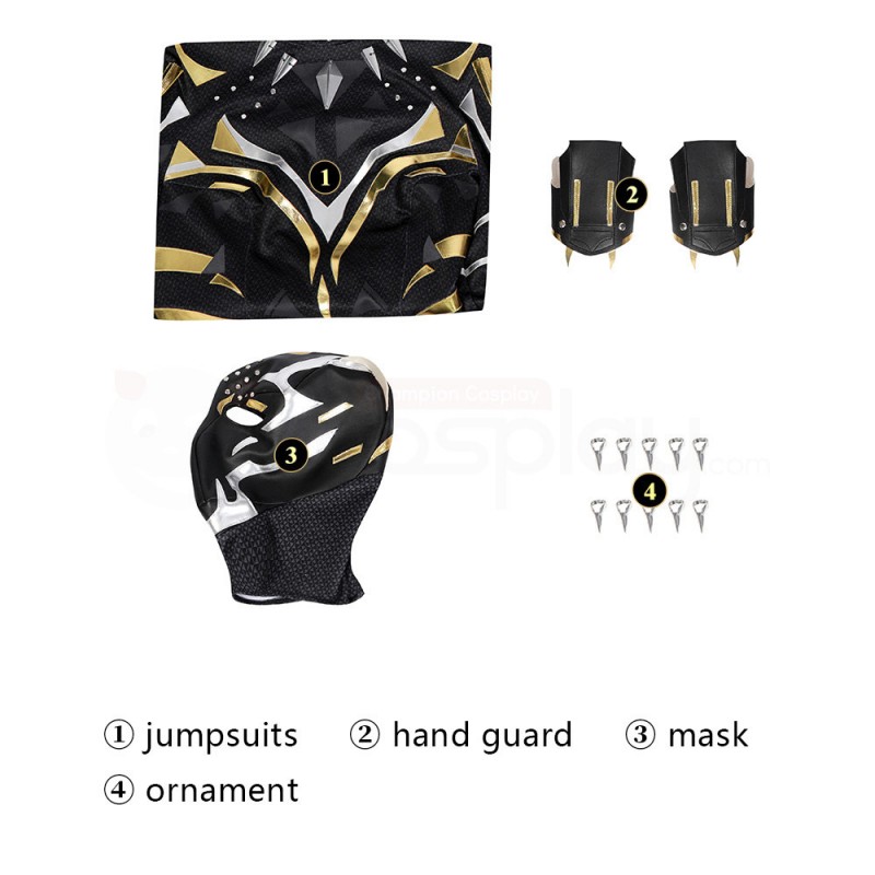 Shuri Jumpsuit Black Panther Wakanda Forever Cosplay Costume
