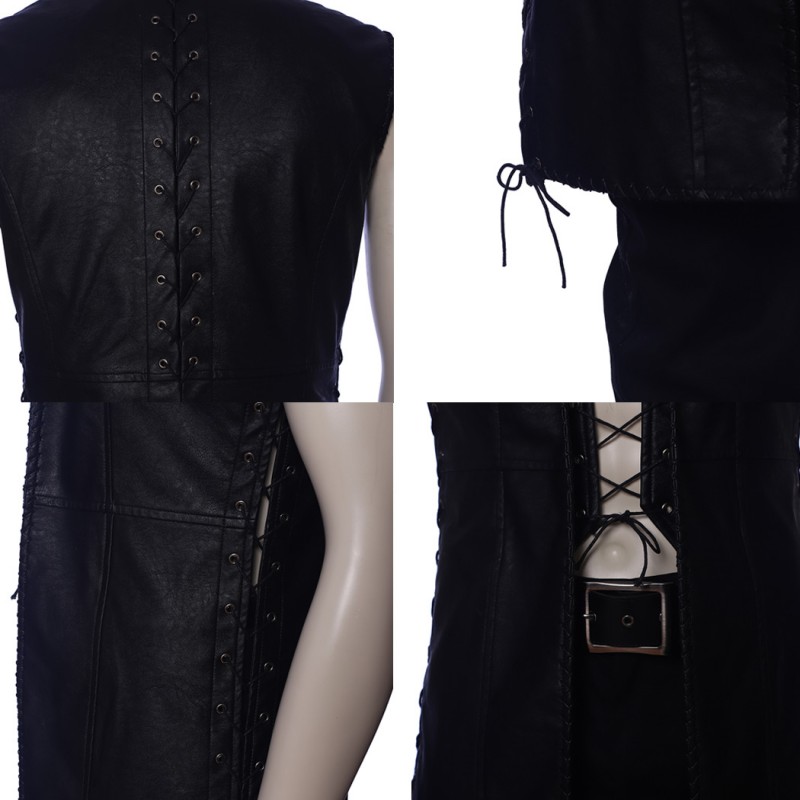 DMC5 Custome Male Sleeveless Windbreaker Jacket Halloween Cosplay Suit