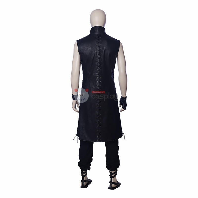 DMC5 Custome Male Sleeveless Windbreaker Jacket Halloween Cosplay Suit