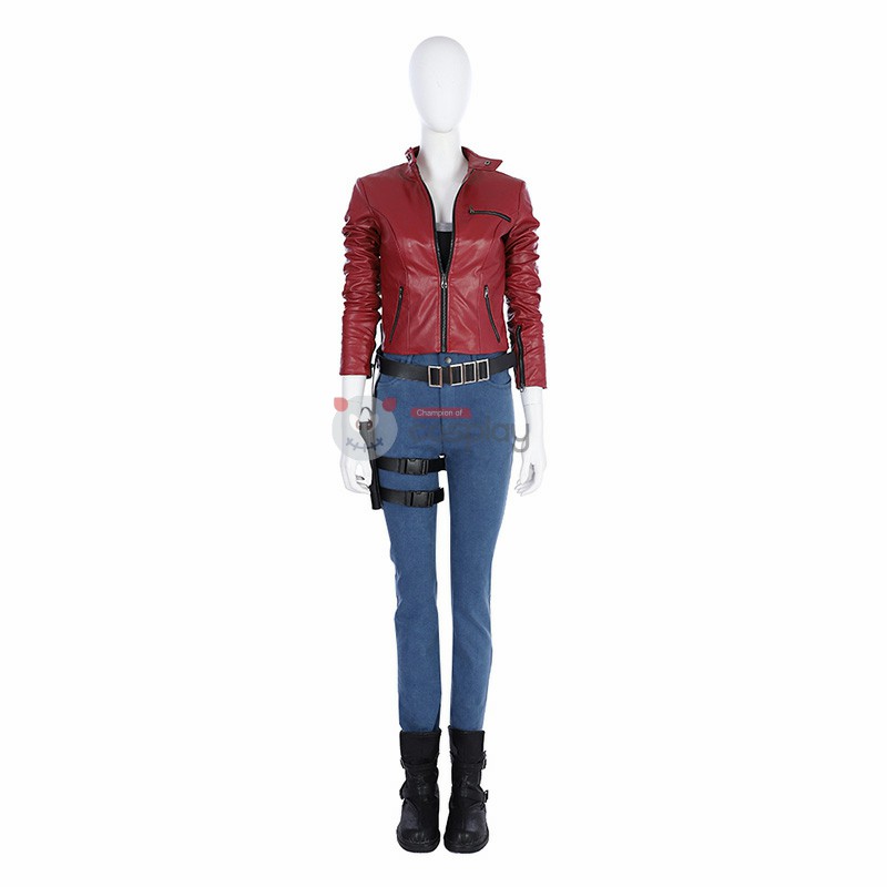 Resident Evil 2 Cosplay Costume Claire Redfield Costumes Top Level