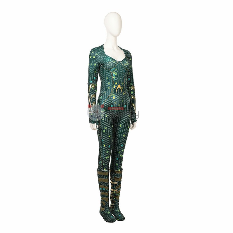 Mera Jumpsuit Halloween Cosplay Costume