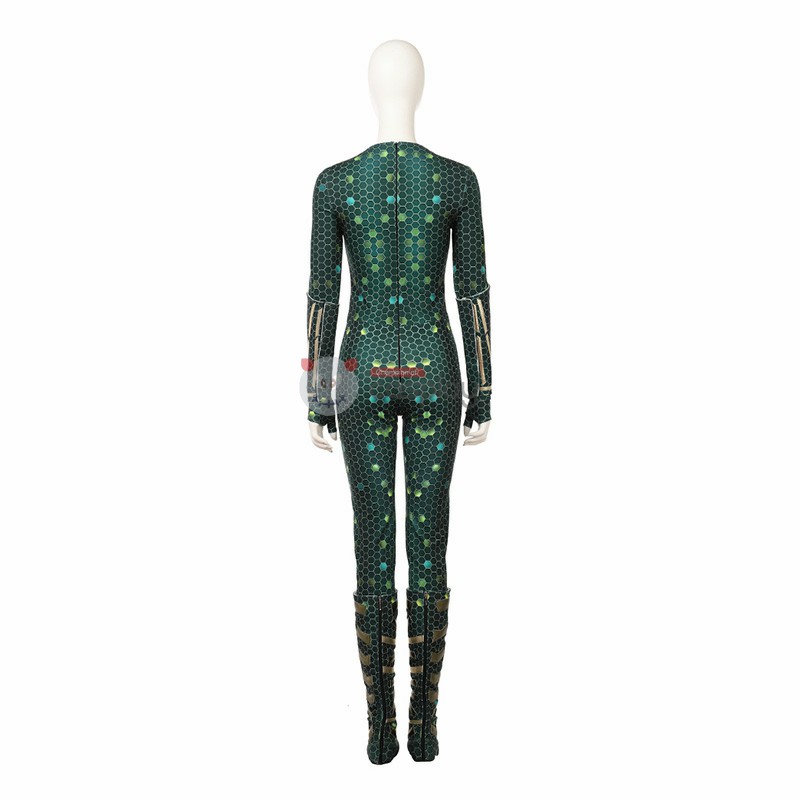 Mera Jumpsuit Halloween Cosplay Costume