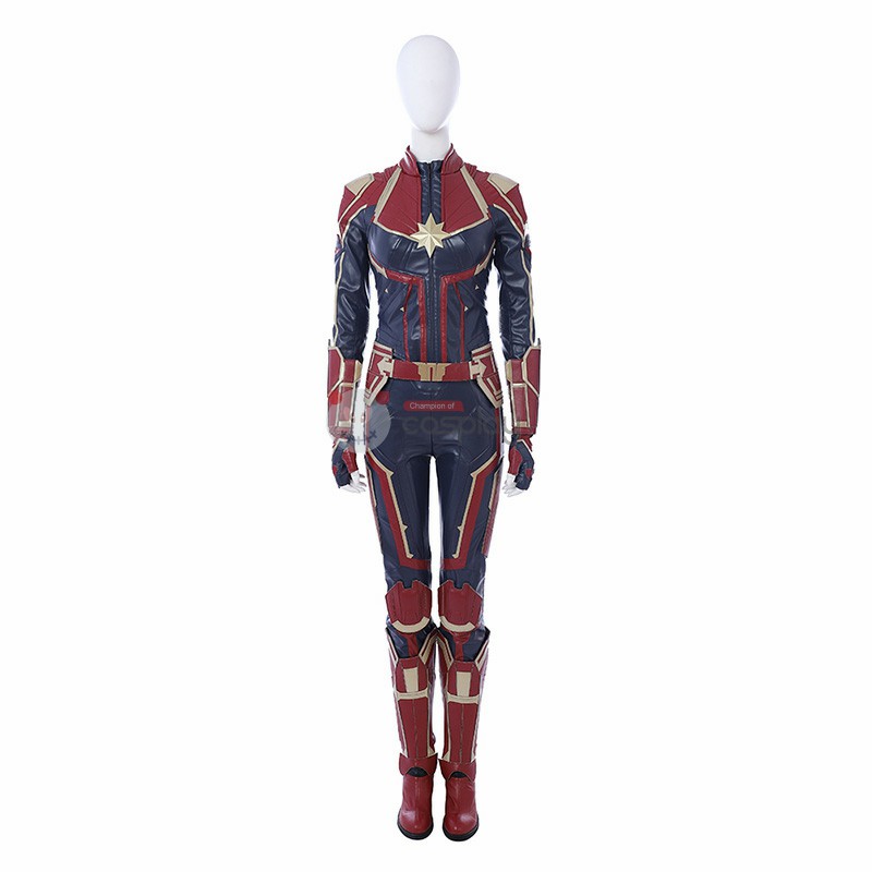 Carol Danvers Cosplay Costume Captain Marvel Costume