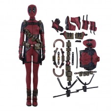 Deadpool 2 Lady Costume Woman Cosplay Costume Luxury Suit