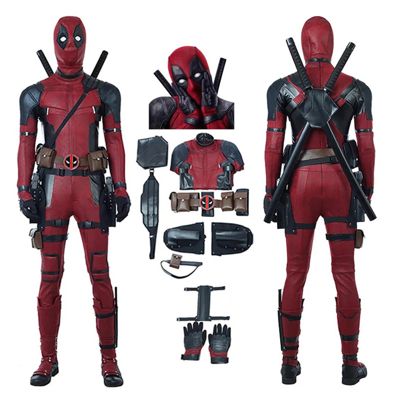 Deadpool Boots Wade Wilson Shoes Deadpool 2 Cosplay Costumes