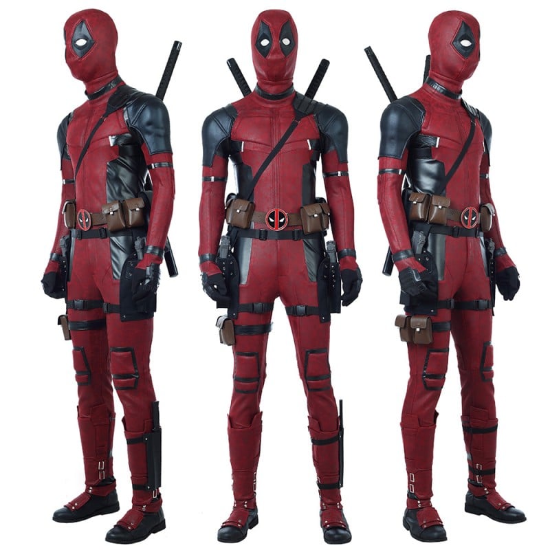 Deadpool Costume Wade Wilson Deadpool Cosplay Costume Luxury Suit