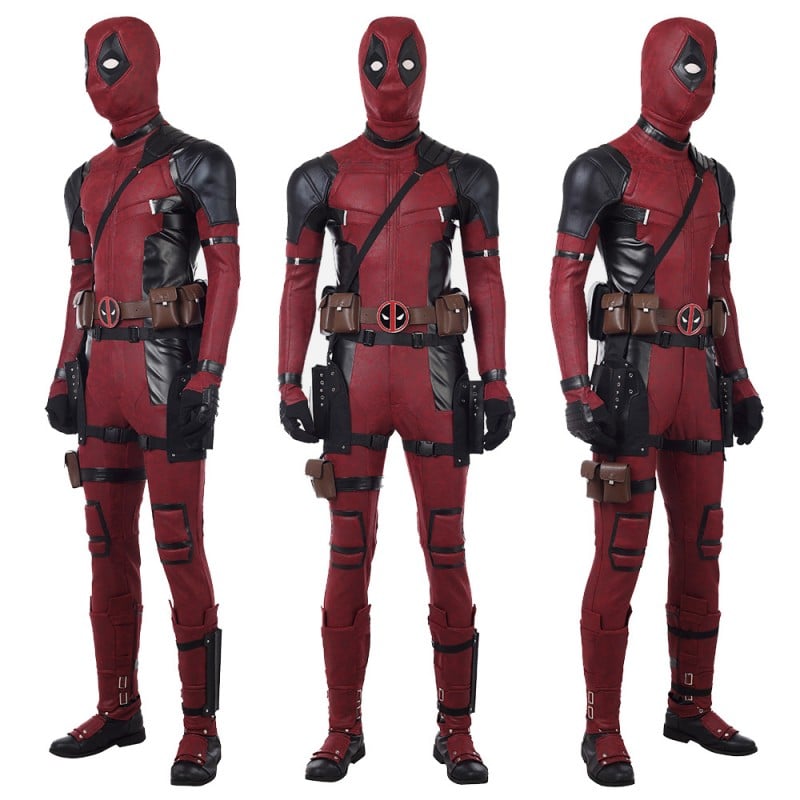 Deadpool Costume Wade Wilson Deadpool Cosplay Costume Luxury Suit