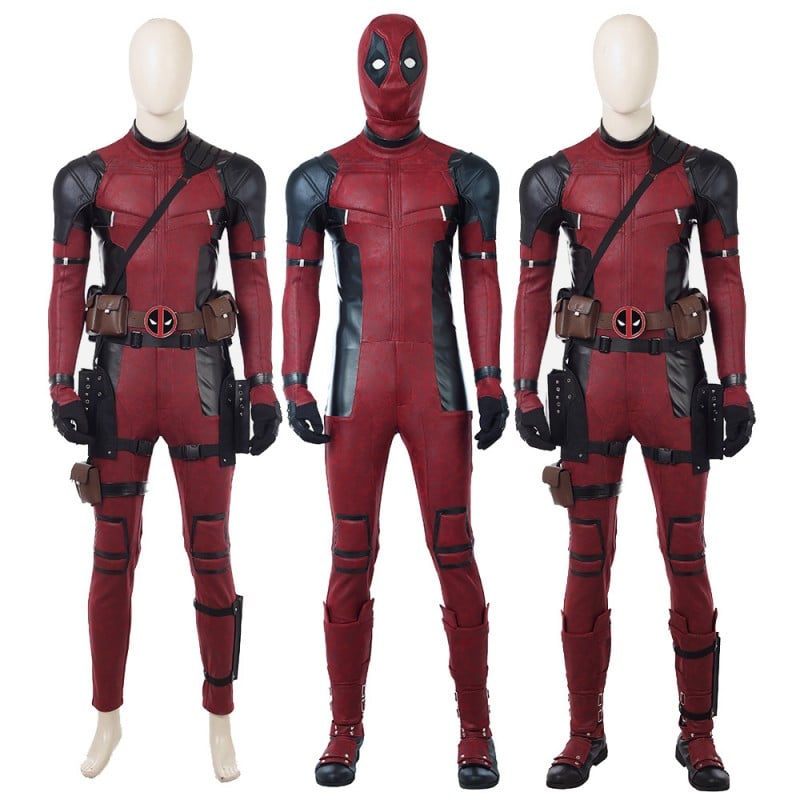 Deadpool Costume Wade Wilson Deadpool Cosplay Costume Luxury Suit