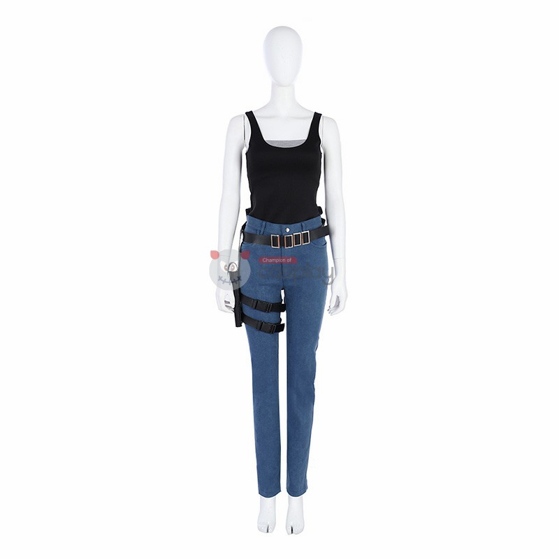 Resident Evil 2 Cosplay Costume Claire Redfield Costumes Top Level