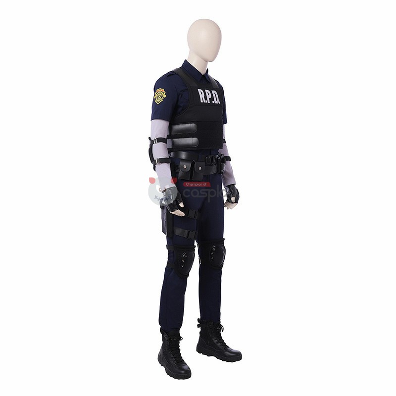 Re2 Classic Rpd Cosplay Resident Evil 2 Cosplay Costume Leon S. Kennedy R.P.D. Suit Costumes ...