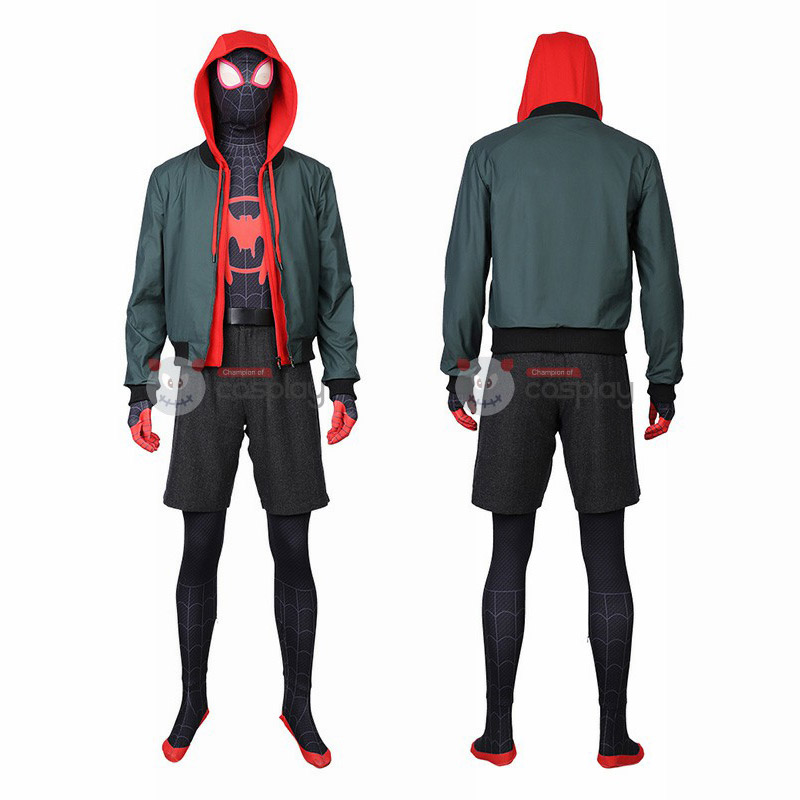 Spider Man Into The Spider Verse Aaron Davis Cosplay Costume