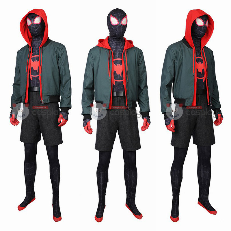 Spider Man Into The Spider Verse Aaron Davis Cosplay Costume